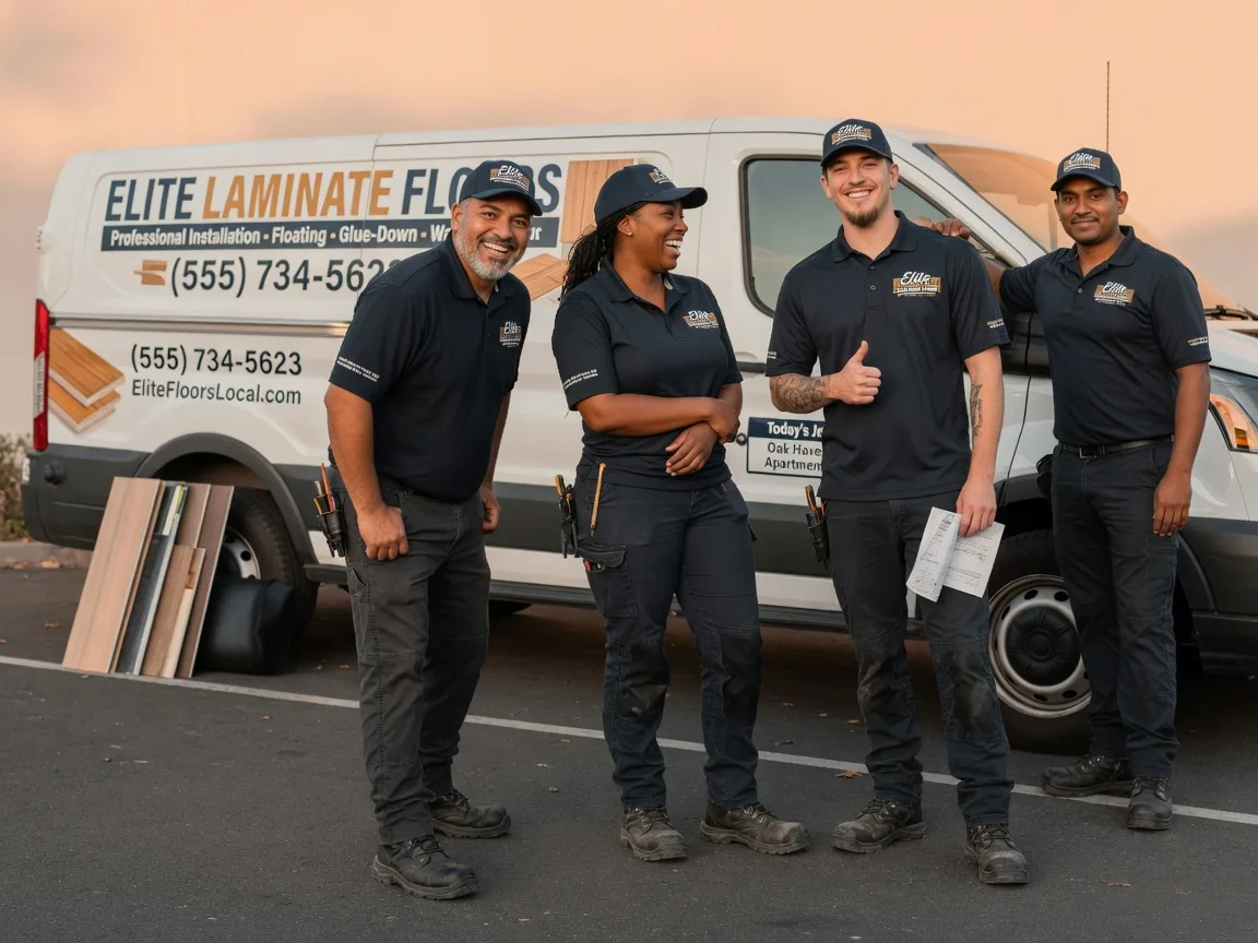 Laminate flooring installation company in Pleasant Lake, IN